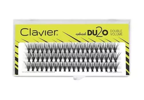 Ресницы DU2O Двойной объем 11мм Clavier