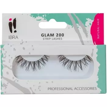 Ресницы Glam Искусственные полоски 200, Ibra