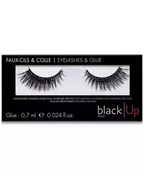 Ресницы и клей Black Up, цвет #10 Insane Curl