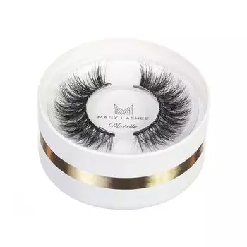Ресницы на полоске ml-01, 7-15 мм, 1 упаковка. Many Lashes Michelle