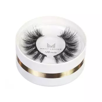 Ресницы на полоске мл-16, 9-16 мм, 1 упаковка. Many Lashes Michelle