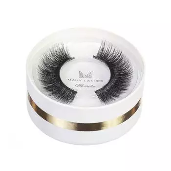 Ресницы на полоске мл-20, 9-16 мм, 1 упаковка. Many Lashes Michelle