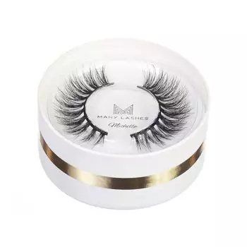 Ресницы на полоске ml-21, 6-14 мм, 1 упаковка. Many Lashes Michelle