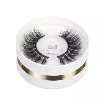 Ресницы на полоске мл-23, 9-17 мм, 1 упаковка. Many Lashes Michelle