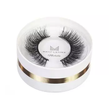 Ресницы на полоске мл-25, 9-16 мм, 1 упаковка. Many Lashes Michelle