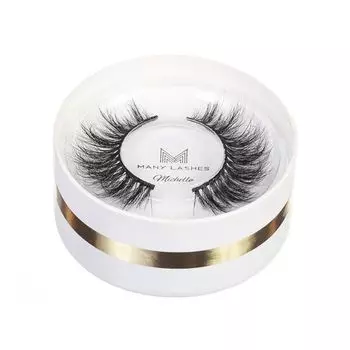 Ресницы накладные ml-02, 7-16 мм, 1 упаковка. Many Lashes Michelle