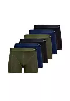 Ретро шорты / брюки 6 шт. jacbasic Jack & Jones, цвет forest night