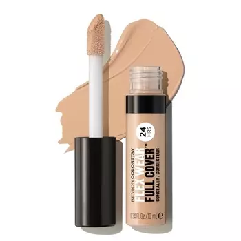 Revlon ColorStay Flex Wear Full Cover Несминающийся консилер с гиалуроновой кислотой и витамином Е 0,34 жидких унции 030 Светлый средний