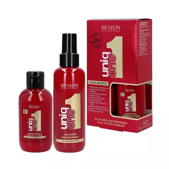 REVLON PROFESSIONAL UNIQ ONE ВСЕ В ОДНОМ НАБОР ДЛЯ ВОЛОС ШАМПУНЬ 150 МЛ + КОНДИЦИОНЕР 100 МЛ