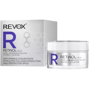 Revox Retinol крем для лица против морщин SPF20 на день, 50 мл