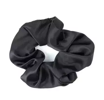 Резинка для волос из ткани Scrunchie Satn 1699, цвет blanco
