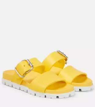 Резиновые сандалии Prada, Sole