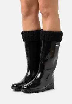 Резиновые сапоги Eliosa Aigle, цвет noir