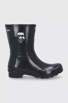 Резиновые сапоги Karl Lagerfeld, черный