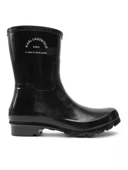 Резиновые сапоги Karl Lagerfeld, черный