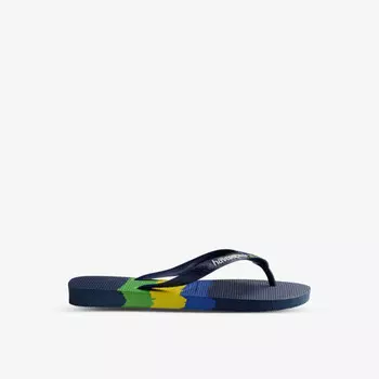 Резиновые шлепанцы Brazil tech Havaianas, синий