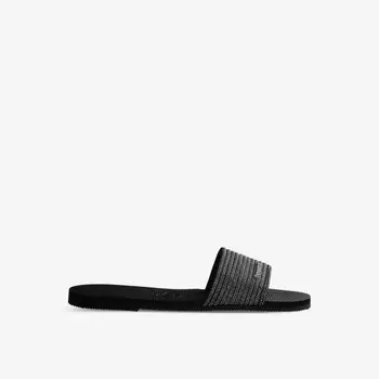 Резиновые шлепанцы Malta cool с миндалевидным носком Havaianas, черный
