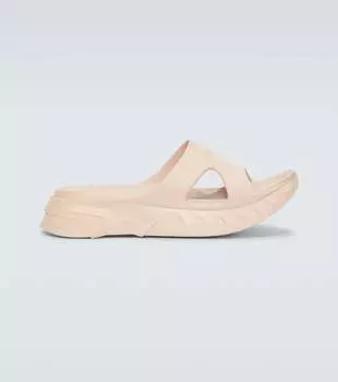 Резиновые шлепанцы Marshmallow Givenchy, бежевый