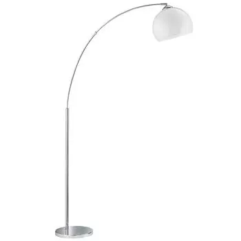 RGB светодиодный дуговой торшер с пультом BRASILIA etc-shop, серебро