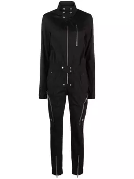 Rick Owens комбинезон на молнии, черный