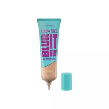 Rimmel Kind & Free Blur It Out Mattifying Foundation с витамином Е № 163 Золотистая ваниль, 30 мл