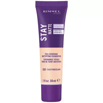 Rimmel, Тональная основа Stay Matte 01 Fair Porcelain Foam