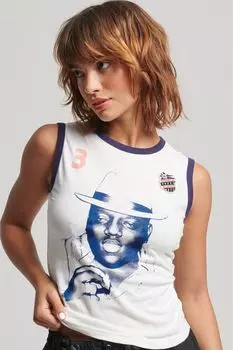 Ringspun Allstars BG с графикой Superdry, бежевый