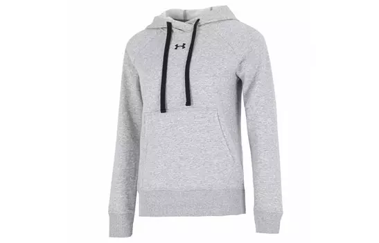Rival флисовая толстовка женская серая Under Armour