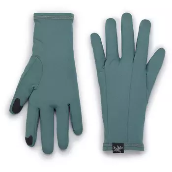 Ро Перчатки Arcteryx, зеленый