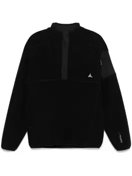 ROA флисовое худи Polartec, черный