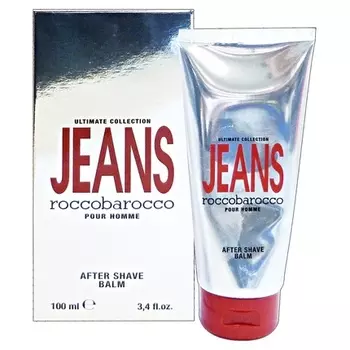 Roccobarocco Jeans Man Бальзам после бритья 100 мл для мужчин, Rocco Barocco