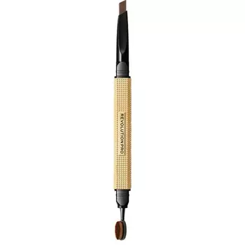 Rockstar Dark Brown Двусторонний карандаш для бровей (Brow Style R) 0,25 г Revolution Beauty