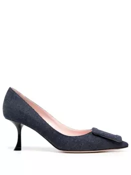 Roger Vivier туфли с пряжкой, синий