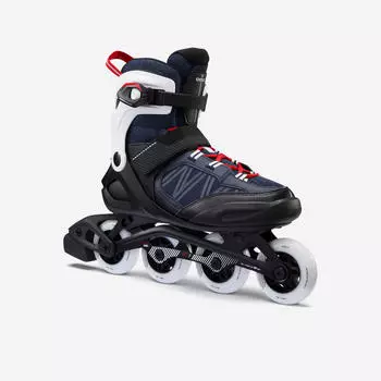Роликовые коньки для фитнеса для взрослых FIT500 - синий/красный Oxelo