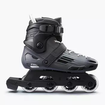 Роликовые коньки для взрослых MF140 Hard Shell - Серые Oxelo