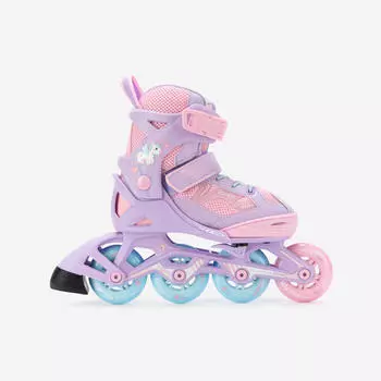 Роликовые коньки FIT3 - фиолетовые Oxelo