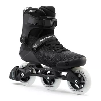 Роликовые коньки роликовые фитнес Powerslide Swell Lite 100 взрослые черные
