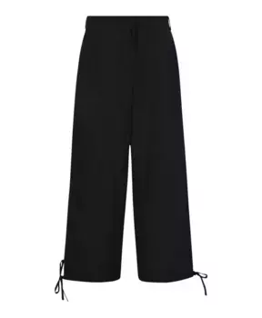 Роскошные широкие брюки Msgm, черный