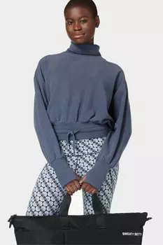 Роскошный флисовый пуловер Melody Sweaty Betty, синий