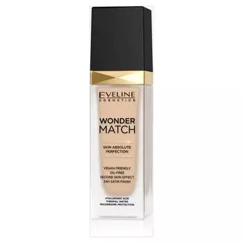 Роскошный тональный крем для лица, № 10 Светлая ваниль Eveline Cosmetics, Wonder Match