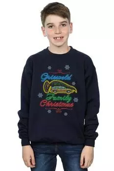 Рождественский свитшот Griswold Family National Lampoon's Christmas Vacation, темно-синий