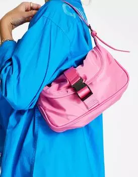 Розовая нейлоновая пряжка на плече Topshop