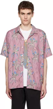 Розовая рубашка с рисунком PS by Paul Smith