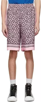 Розовые шорты \La Greca\"" Versace