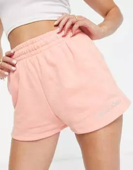 Розовые трикотажные шорты с логотипом Calvin Klein Performance