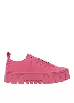 Розовые женские кожаные кроссовки EN0EN02419THW Tommy Hilfiger, розовый