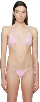 Розовый бикини-топ Nick Frankies Bikinis