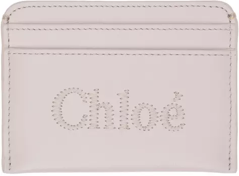 Розовый держатель для карт Sense Chloé