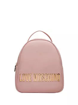 Розовый женский рюкзак Moschino
