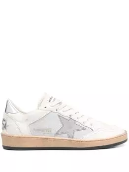 Ru Кроссовки женские Goose Golden Goose, серебряный